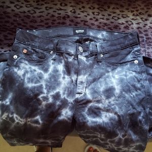 Hudson Shine Midrise Skinny Jeans